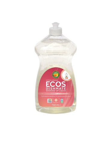 ECOS - Earth Friendly Products, Płyn do Mycia Naczyń Grapefruit, 739 ml