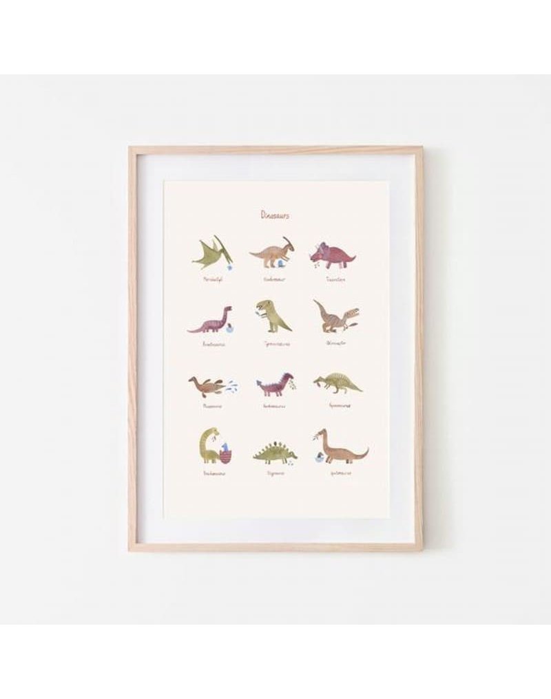 Mushie - Plakat Dinosaurs Medium mushie