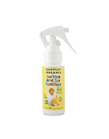 Bentley Organic, Dziecięcy Spray Dezynfekujący do Mycia Zabawek MINI 50ml KARTON 12 szt. BENTLEY ORGANIC
