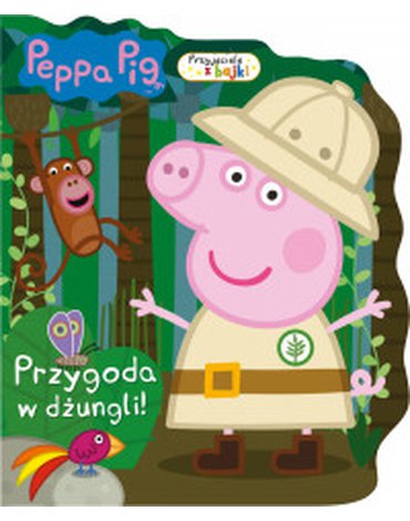 Media Service Zawada - Peppa Pig. Przyjaciele z bajki.Przygoda w dżungli!