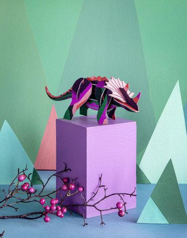 Dinozaur Triceratops, kolekcja Totem, Studio ROOF
