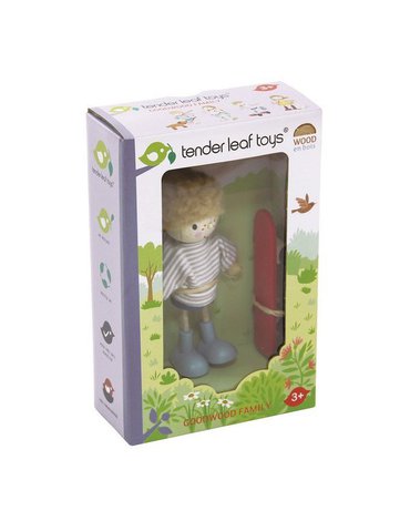Laleczka Edward na deskorolce, Tender Leaf Toys tender leaf toys