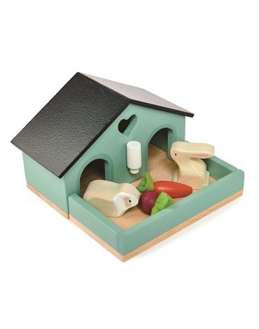 Drewniane figurki do zabawy - króliczki, Tender Leaf Toys