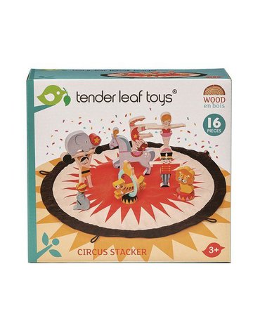 Mata z drewnianymi zabawkami - Akrobaci, Tender Leaf Toys tender leaf toys