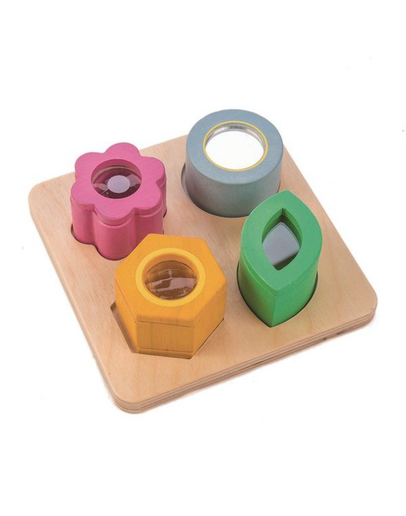 Drewniana zabawka sensoryczna - Kwiaty - zabawka optyczna, Tender Leaf Toys tender leaf toys