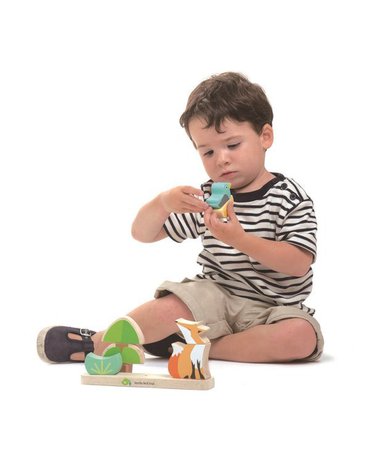 Magnetyczna układanka - Lis, Tender Leaf Toys tender leaf toys