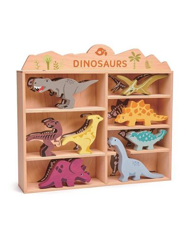 Drewniane figurki do zabawy - dinozaury, Tender Leaf Toys