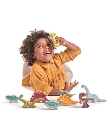 Drewniane figurki do zabawy - dinozaury, Tender Leaf Toys tender leaf toys