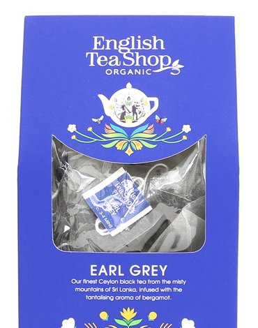 English Tea Shop, Herbata Earl Grey, 15 piramidek