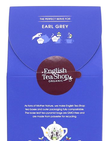 English Tea Shop, Herbata Earl Grey, 15 piramidek