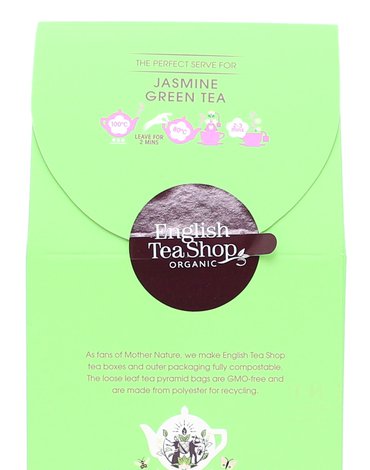 English Tea Shop, Herbata Jasmine Green Tea, 15 piramidek