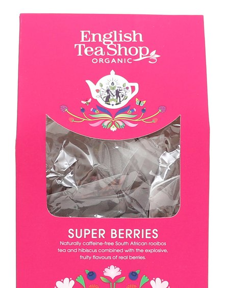 English Tea Shop, Herbata Super Berries, 15 piramidek