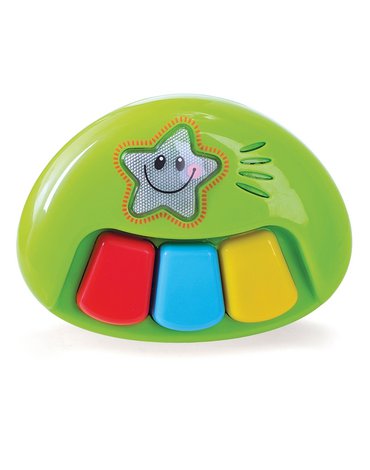 Miniland - zabawki edukacyjne - Kolorowe edukacyjne Pianinko z muzyką i światełkami