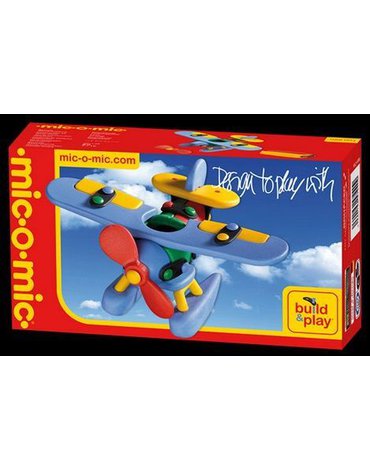Mic-o-Mic - Zabawki konstrukcyjne - Wesoły konstruktor - Samolot wodny