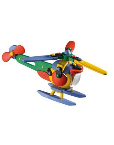 Mic-o-Mic - Zabawki konstrukcyjne - Wesoły konstruktor - Helikopter