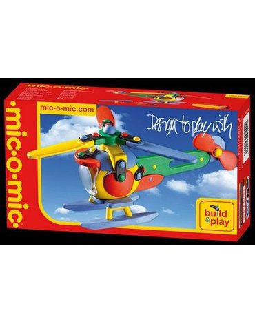 Mic-o-Mic - Zabawki konstrukcyjne - Wesoły konstruktor - Helikopter