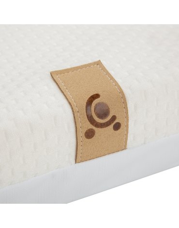 CuddleCo - Materac do łóżeczka Lullaby 140x70 cm bambus