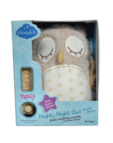 Cloud b&#174; Nighty Night Owl Smart Sensor&#8482; - Pozytywka Sowa Cloud B