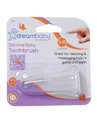 Dreambaby - Szczoteczka silikonowa do zębów na palec