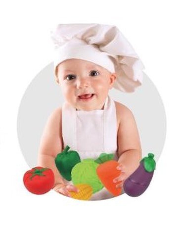 K's Kids - Klocki Popboblocs - warzywa - pomidor i marchewka