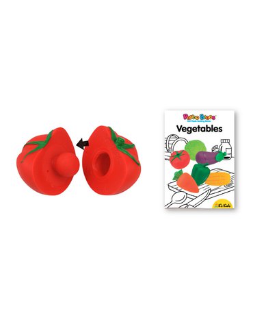 K's Kids - Klocki Popboblocs - warzywa - pomidor i marchewka