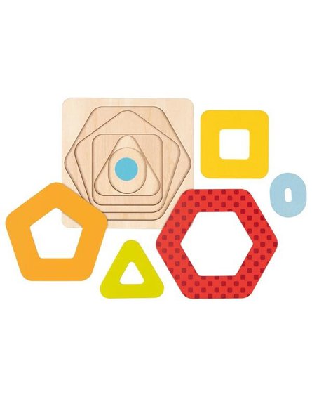 Goki - Puzzle geometryczne warstwowe