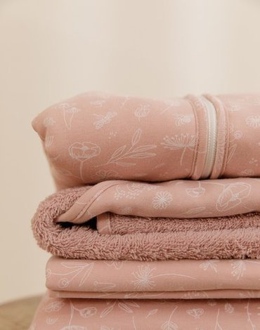 Little Dutch Bawełniany ręcznik Wild Flowers pink TE50621050