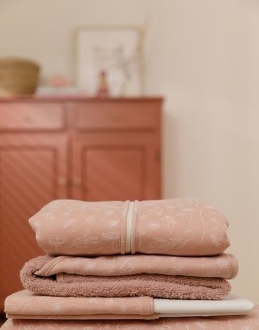 Little Dutch Bawełniany ręcznik Wild Flowers pink TE50621050