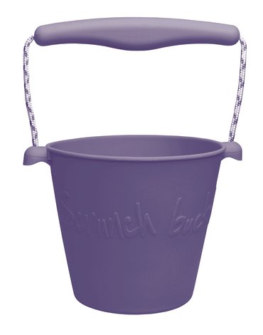 Funkit world - Składane wiaderko do wody i piasku Scrunch Bucket - Purpurowy