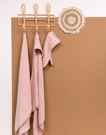 Bebe-Jou - bébé-jou Ręcznik z kapturkiem Wish Pink 3010060