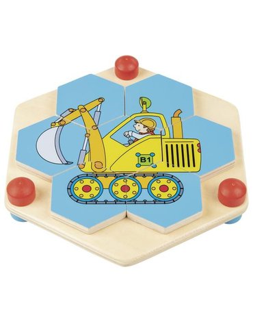 Goki puzzle hexagonalne pojazdy