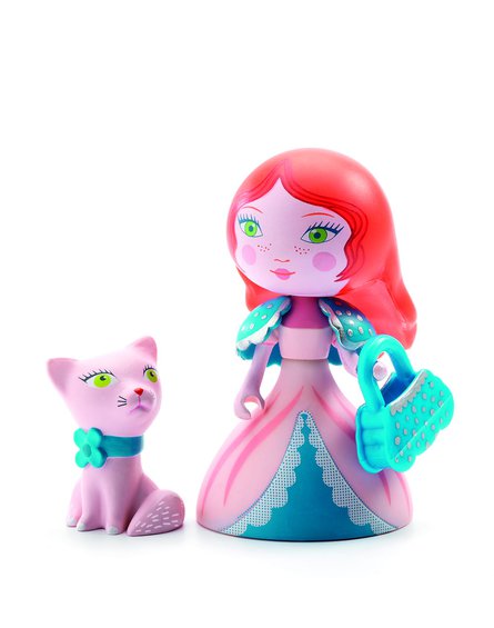 Djeco - Figurka księżniczki ROSA & CAT DJ06777
