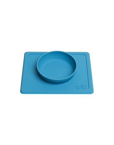 EZPZ Silikonowa miseczka z podkładką 2w1 Mini Bowl niebieski