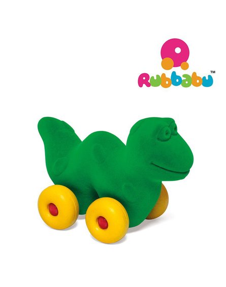 Rubbabu Dinozaur pojazd sensoryczny zielony