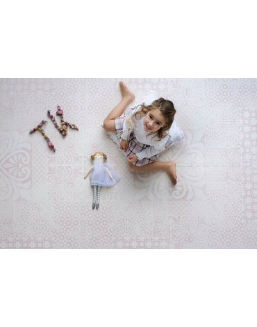 TODDLEKIND Mata do zabawy piankowa podłogowa Prettier Playmat Persian Blossom Light Pink Toddlekind 