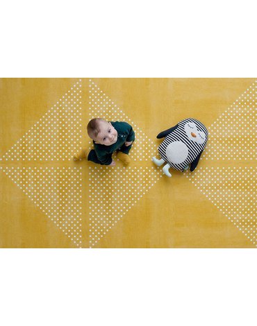 TODDLEKIND Mata do zabawy piankowa podłogowa Prettier Playmat Earth Mustard Flower Toddlekind 