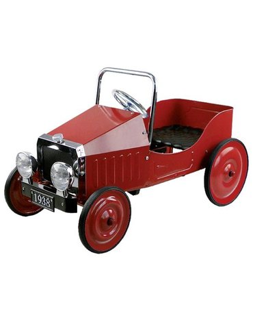 Goki - Samochód czerwony z pedałami ( rocznik 1938 )