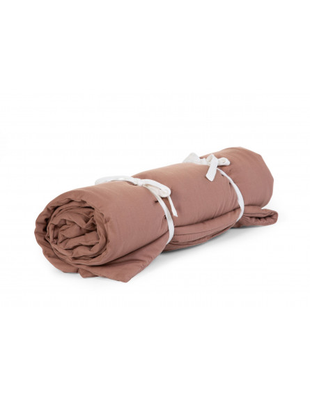 CHILDHOME - QUILTED BLANKET 140x100 RUST
