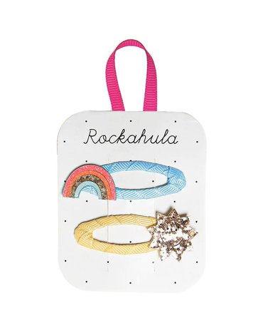 Rockahula Kids - spinki do włosów Rainbow Bright