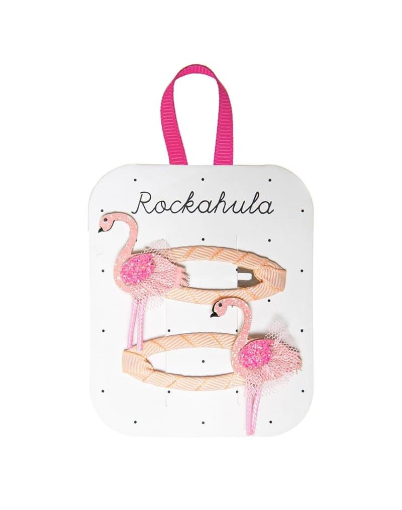 Rockahula Kids - spinki do włosów Tutu Flamingo