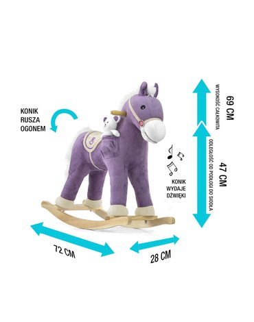 Milly Mally - Koń Pony Purple