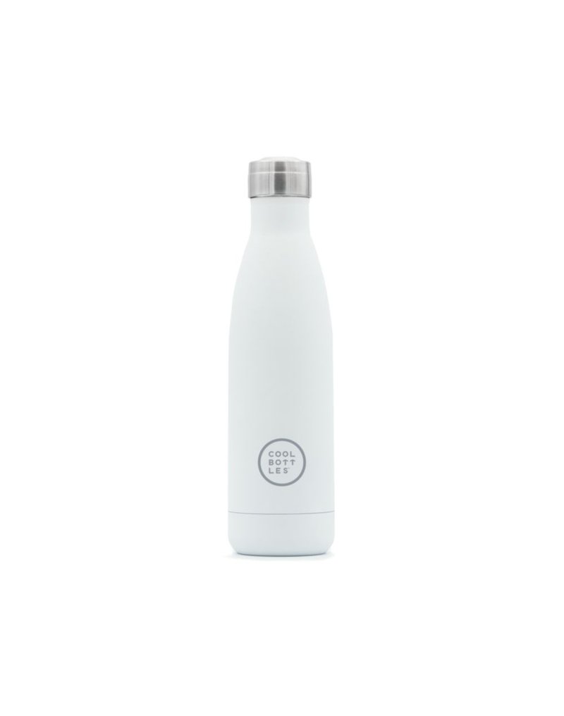 COOLBOTTLES - Cool Bottles Butelka termiczna 500 ml Triple cool Mono White