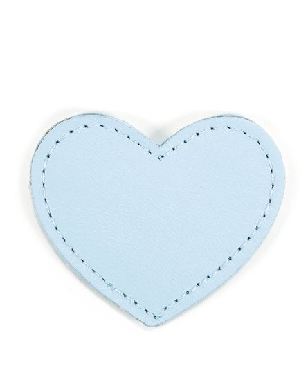 LA MILLOU - MOONIE'S FIRST STEP CHARM - HEART - CLOUDY BLUE