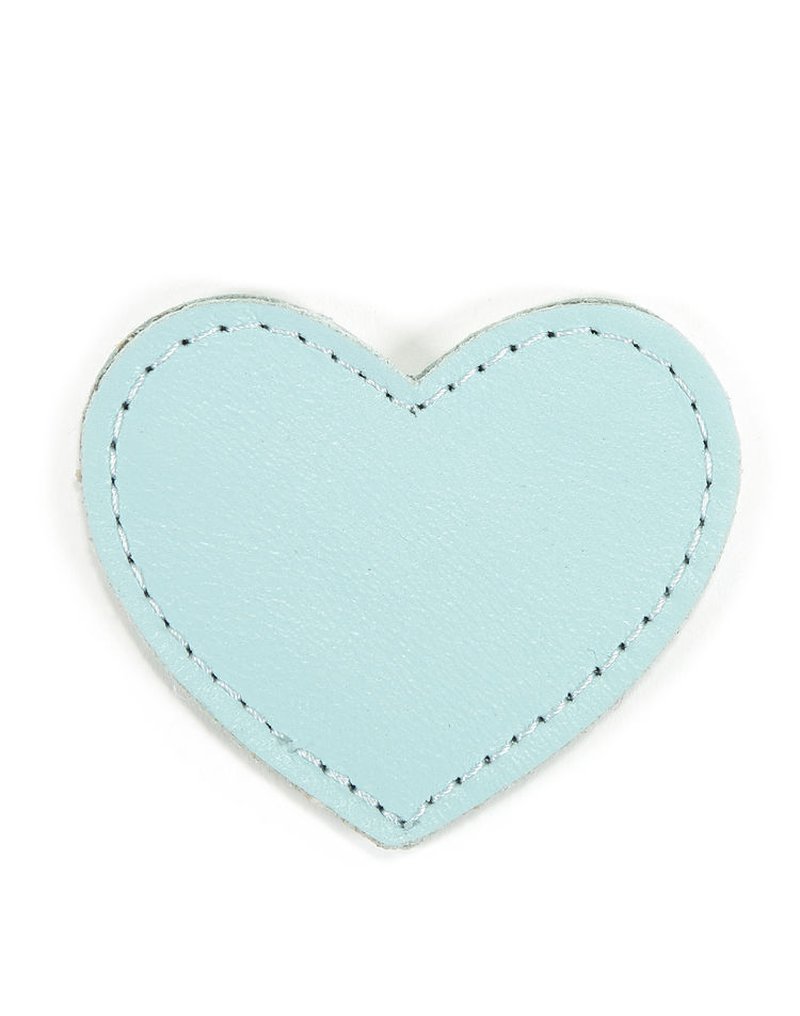 LA MILLOU - MOONIE'S FIRST STEP CHARM - HEART - TURQUOISE DUST
