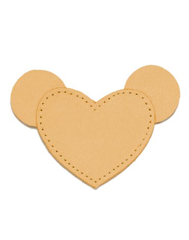 LA MILLOU - MOONIE'S FIRST STEP CHARM - MOUSIE HEART - SWEET TOFFEE