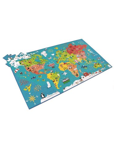 Scratch, Puzzle Mapa Świata