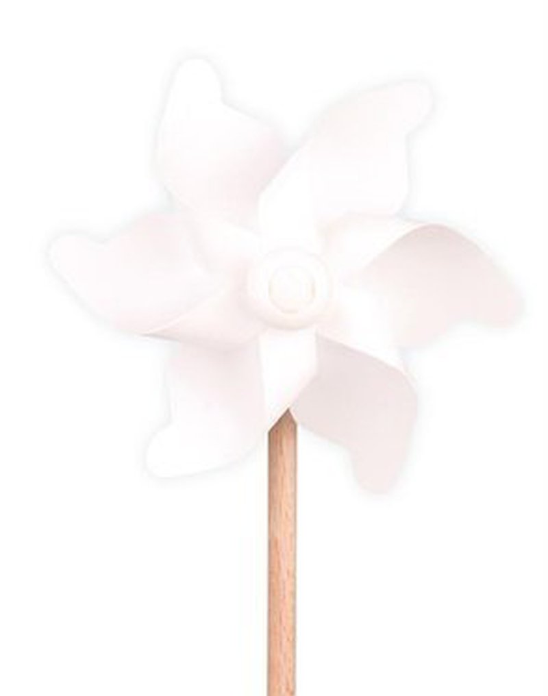 Geo Kids/Navir/DAM - Giobas, Drewniany wiatraczek biały 30 cm