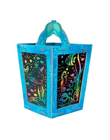 Box Candiy, zestaw kreatywny zdrapka Lampion Ocean BOX CANDIY