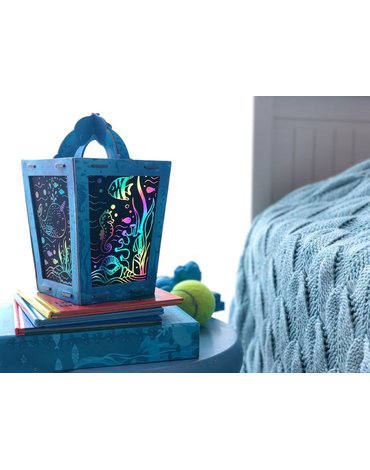 Box Candiy, zestaw kreatywny zdrapka Lampion Ocean BOX CANDIY