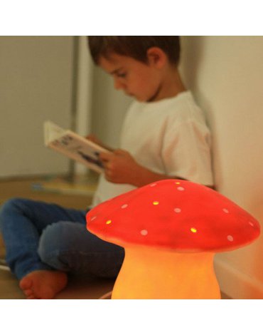 Lampka nocna LED, Grzybek duży, czerwony | Egmont Toys®